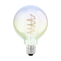 Bec dimabil Eglo E27-LED 4W 2000K abajur sticla iridescent | 110207