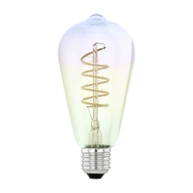 Bec dimabil Eglo E27-LED 4W 2000K abajur sticla iridescent | 110209