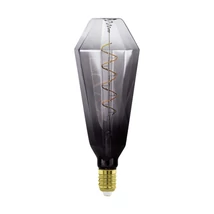 Bec dimabil Eglo E27-LED 4W 1800K abajur sticla transparent negru cernusiu | 110238