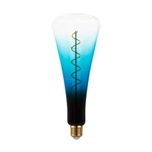 Bec dimabil Eglo E27-LED 4W 2000K 120lm abajur sticla transparent negru albastrui | 12274