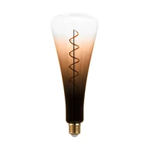 Bec dimabil Eglo E27-LED 4W 1700K 120lm abajur sticla transparent negru maroniu | 12275