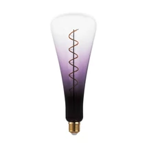 Bec dimabil Eglo E27-LED 4W 1800K 120lm abajur sticla transparent violet negrucios | 12276