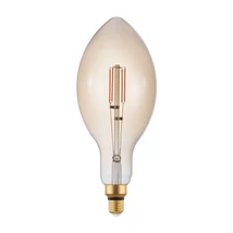 Bec dimabil decorativ Eglo E27-LED 4W 2200K 400lm abajur sticla chihlimbar | 12591