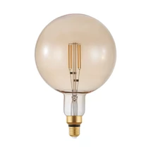 Bec dimabil decorativ Eglo E27-LED 4W 2200K 400lm abajur sticla chihlimbar | 12593