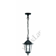 Pendul exterior Eglo LATERNA 4, dulie E27, nu contine becul, IP44, baza din aluminiu negru, abajur sticla transparent | Eglo-22471