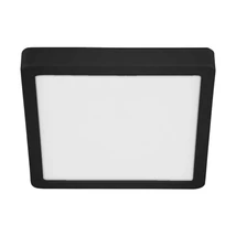Plafoniera baie Eglo FUEVA 5, LED integrat inclus, IP44, baza din otel negru, abajur plastic alb | Eglo-30762