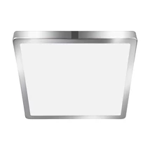 Plafoniera baie Eglo FUEVA 5, LED integrat inclus, IP44, baza din otel crom, abajur plastic alb | Eglo-30894