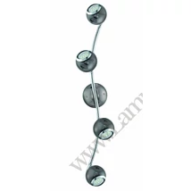Spot Eglo BIMEDA, dulie GU10-LED, contine becul, IP20, baza din otel nichel negru-crom | Eglo-31008