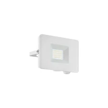 Aplica exterior Eglo FAEDO 3, LED integrat inclus, IP65, baza din aluminiu alb, abajur sticla transparent | Eglo-33153