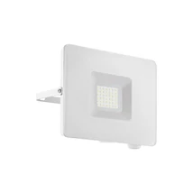 Aplica exterior Eglo FAEDO 3, LED integrat inclus, IP65, baza din aluminiu alb, abajur sticla transparent | Eglo-33154