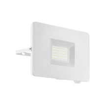 Aplica exterior Eglo FAEDO 3, LED integrat inclus, IP65, baza din aluminiu alb, abajur sticla transparent | Eglo-33155