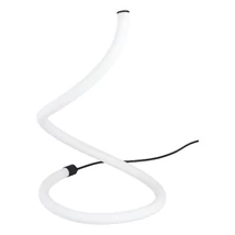 Veioza Eglo BANDERILLAS, LED integrat inclus, IP20, baza din plastic negru, abajur plastic alb | Eglo-39838