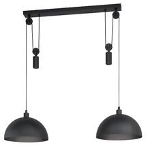 Pendul Eglo WINKWORTH 1, dulie E27, nu contine becul, baza din otel negru | Eglo-43436
