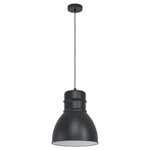 Pendul Eglo EBURY, dulie E27, nu contine becul, IP20, baza din otel negru-alb | Eglo-43621