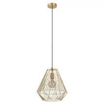 Pendul Eglo STYPE, dulie E27, nu contine becul, IP20, baza din otel auriu | Eglo-43695