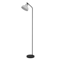 Lampadar Eglo MATLOCK, dulie E27, nu contine becul, IP20, baza din otel negru-gri | Eglo-43844