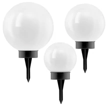 Solar Eglo Z-SOLAR, LED integrat inclus, baza din plastic negru, abajur plastic alb | Eglo-48483