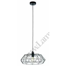 Pendul Eglo CARLTON 2, dulie E27, nu contine becul, IP20, baza din otel negru | Eglo-49487