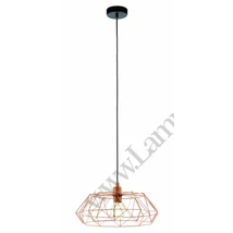 Pendul Eglo CARLTON 2, dulie E27, nu contine becul, IP20, baza din otel cupru | Eglo-49488