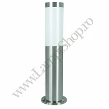 Stalp exterior Eglo HELSINKI, dulie E27-LED, nu contine becul, IP65, baza din otel otel inoxabil, abajur plastic alb | Eglo-81751