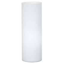 Veioza Eglo GEO, dulie E27, nu contine becul, IP20, abajur sticla opal mat alb | Eglo-81828