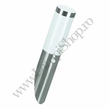 Aplica exterior cu senzor de miscare Eglo HELSINKI, dulie E27-LED, nu contine becul, IP44, baza din otel otel inoxabil, abajur plastic alb | Eglo-83278