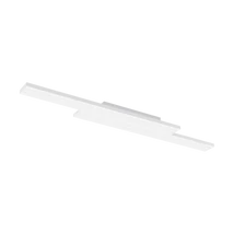 Plafoniera Eglo SALITERAS-Z, LED integrat inclus, IP20, baza din otel alb, abajur plastic alb | Eglo-900022
