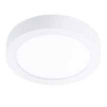 Plafoniera Eglo FUEVA-Z, LED integrat inclus, IP44, baza din otel alb, abajur plastic alb | Eglo-900103