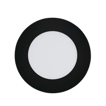 Spot incastrabil Eglo FUEVA-Z, LED integrat inclus, IP20-44, baza din otel negru, abajur plastic alb | Eglo-900106