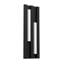 Aplica exterior Eglo FANDINA, LED integrat inclus, IP55, baza din otel zincat negru, abajur plastic alb | Eglo-900118