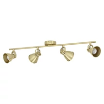 Spot Eglo SERAS, dulie GU10-LED, contine becul, IP20, baza din otel alama periata | Eglo-900173