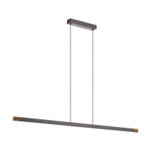Pendul Eglo LISCIANA, LED integrat inclus, IP20, baza din aluminiu-otel-lemn gri, abajur plastic alb | Eglo-900175