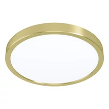 Plafoniera Eglo FUEVA 5, LED integrat inclus, IP20, baza din otel alama periata, abajur plastic alb | Eglo-900182