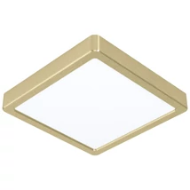 Plafoniera Eglo FUEVA 5, LED integrat inclus, IP20, baza din otel alama periata, abajur plastic alb | Eglo-900183