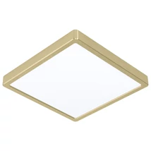 Plafoniera Eglo FUEVA 5, LED integrat inclus, IP20, baza din otel alama periata, abajur plastic alb | Eglo-900184