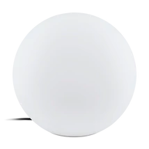 Decor exterior Eglo MONTEROLO-Z, dulie E27-LED, contine becul, IP65, baza din plastic alb, abajur plastic alb | Eglo-900269