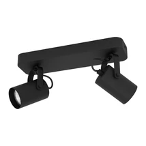 Spot Eglo SOREGO, dulie GU10-LED, contine becul, IP20, baza din otel negru | Eglo-900332