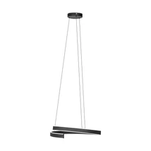 Pendul Eglo ANDABAIA-Z, LED integrat inclus, IP20, baza din aluminiu-otel negru, abajur plastic alb | Eglo-900404