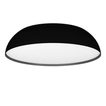 Plafoniera Eglo TOLLOS-Z, LED integrat inclus, IP20, baza din aluminiu-otel negru-alb, abajur plastic alb | Eglo-900407