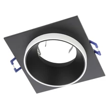 Spot incastrabil Eglo CAROSSO, dulie GU10-LED, nu contine becul, IP20, baza din aluminiu negru-alb | Eglo-900452