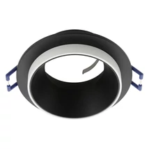 Spot incastrabil Eglo CAROSSO, dulie GU10-LED, nu contine becul, IP20, baza din aluminiu negru-alb | Eglo-900453