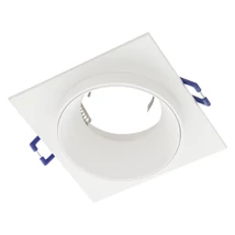 Spot incastrabil Eglo CAROSSO, dulie GU10-LED, nu contine becul, IP20, baza din aluminiu alb-negru | Eglo-900455
