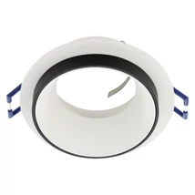 Spot incastrabil Eglo CAROSSO, dulie GU10-LED, nu contine becul, IP20, baza din aluminiu alb-negru | Eglo-900456