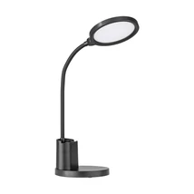 Veioza cu intrerupator de atingere Eglo BROLINI, LED integrat inclus, IP20, baza din plastic negru | Eglo-900528
