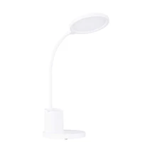 Veioza cu intrerupator de atingere Eglo BROLINI, LED integrat inclus, IP20, baza din plastic alb | Eglo-900529