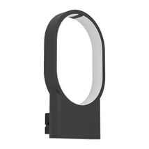 Aplica de perete Eglo CODRIALES, LED integrat inclus, IP20, baza din aluminiu negru, abajur plastic alb | Eglo-900632