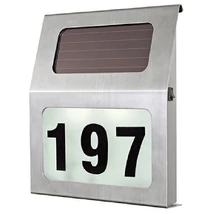 Solar Eglo Z-SOLAR, LED integrat inclus, baza din otel otel inoxabil | Eglo-90497