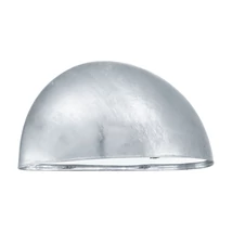 Aplica exterior Eglo LEPUS, dulie E27, nu contine becul, IP23, baza din otel otel zincat, abajur plastic alb | Eglo-90867