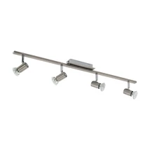 Spot Eglo ROTTELO, dulie GU10-LED, contine becul, IP20, baza din otel nichel satinat-crom | Eglo-90917