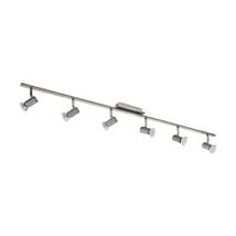 Spot Eglo ROTTELO, dulie GU10-LED, contine becul, IP20, baza din otel nichel satinat-crom | Eglo-90927